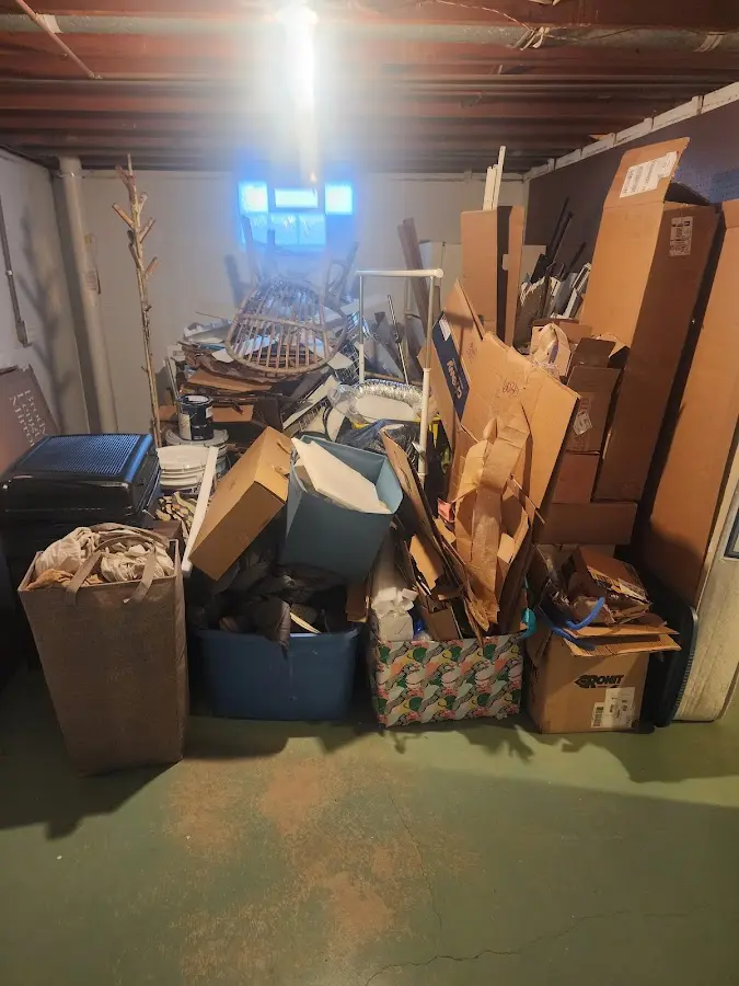 Roll-off dumpster container at job site for Roll Off Dumpster Rental in Paradise Valley